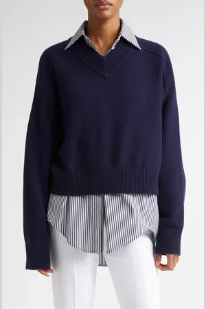 Michael Kors Cashmere Varsity Sweater in at Nordstrom, Size X-Large