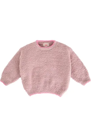 7 A.M. ENFANT High Pile Fleece Recycled Polyester Sweater in at Nordstrom, Size 12-24M
