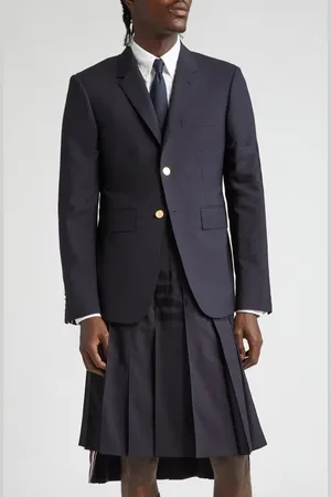 Thom Browne 4 Bar M??lange Wool Sport Coat in at Nordstrom, Size 1