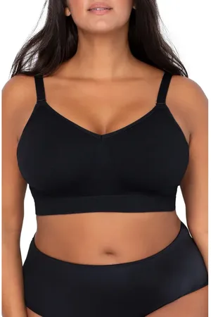 CURVY COUTURE Smooth Seamless Comfort Bralette in at Nordstrom, Size 3X-Large