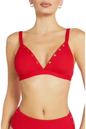 Robin Piccone Amy Triangle Bikini Top in at Nordstrom, Size Small