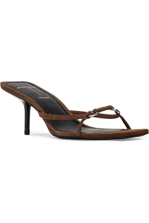 BLACK SUEDE STUDIO Frankie 65 Sandal in at Nordstrom, Size 8.5Us