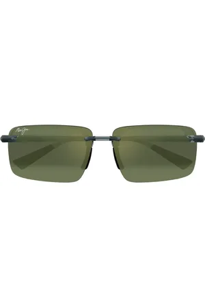 Maui Jim Laulima 61mm PolarizedPlus2?? Gradient Rectangular Sunglasses in at Nordstrom