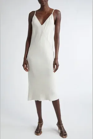 Rick Owens Cupro Japonette Slipdress in at Nordstrom, Size 8 Us