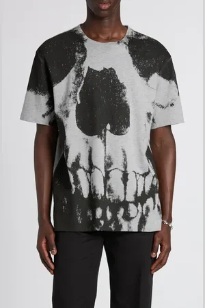 Alexander McQueen Skull Print Graphic T-Shirt in at Nordstrom, Size Large