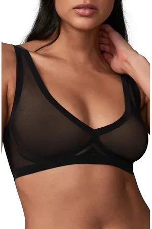 EBY Sheer Mesh Bralette in at Nordstrom, Size Medium