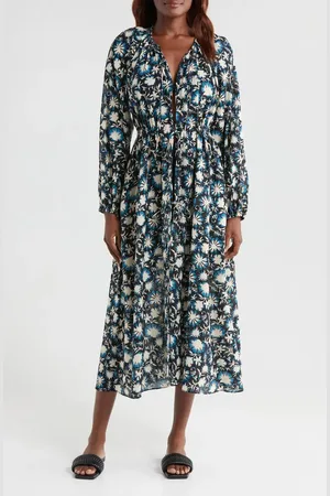 ULLA JOHNSON Renata Cover-Up Dress in at Nordstrom, Size Large