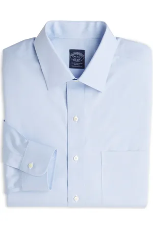 Brooks Brothers Pinpoint Stretch Dress Shirt in at Nordstrom, Size 17.5 - 38
