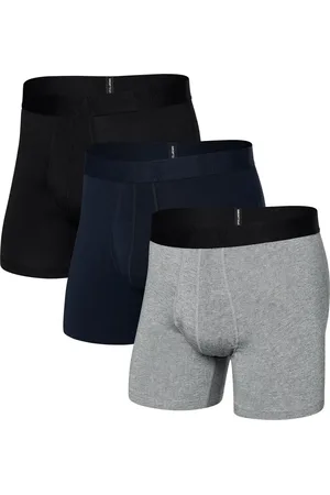 SAXX Assorted 3-Pack DropTemp?? Cooling Cotton Boxer Briefs in at Nordstrom, Size Small