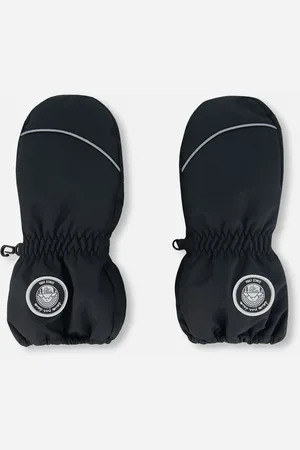 Deux par Deux Little Kids Unisex Solid Mittens Black in at Nordstrom, Size 2-3 T