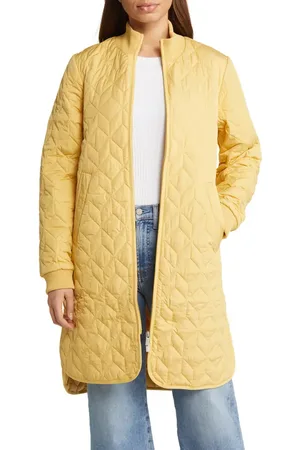 Ilse Jacobsen Isle Jacobsen Long Quilted Jacket in at Nordstrom, Size 10 Us