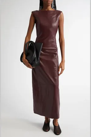 Proenza Schouler Backless Leather Dress in at Nordstrom, Size 6