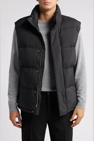NN.07 Matthew Water Repellent Quilted Down Puffer Vest in at Nordstrom, Size Medium