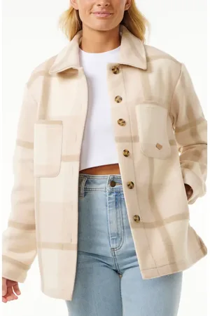 Rip Curl Soleil Check Shacket in at Nordstrom, Size Xx-Small