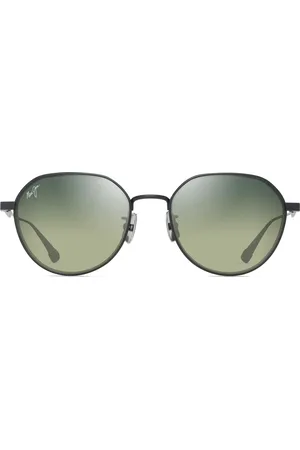 Maui Jim Kaulana 55mm Gradient Polarized Round Sunglasses in at Nordstrom