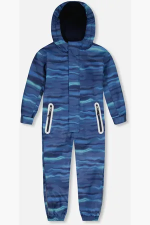Deux par Deux Little Kids Unisex Printed Mid-Season One-Piece Outerwear at Nordstrom, Size 6
