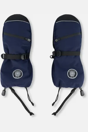 Deux par Deux Little Kids Unisex Technical Mittens Navy in at Nordstrom, Size 6