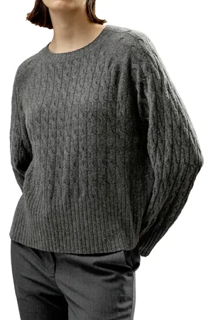 Lilysilk Baby Cashmere Cable-knit Sweater in at Nordstrom, Size Large