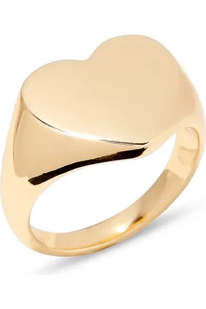 Brook and York Isabel Heart Signet Ring in at Nordstrom, Size 5