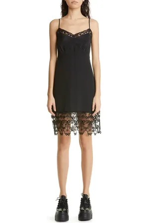 Simone Rocha Lace Trim Mini Slipdress in at Nordstrom, Size 0 Us