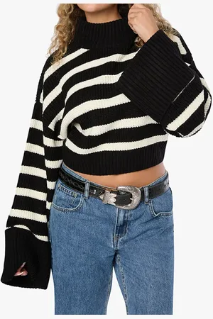 WeWoreWhat Cropped Turtle Neck Sweater in at Nordstrom, Size X-Large