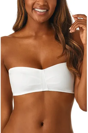 On Gossamer Cabana Strapless Cotton Blend Bandeau in at Nordstrom, Size Small