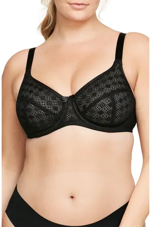 Glamorise Full Figure Lace Underwire Bra in at Nordstrom, Size 50F