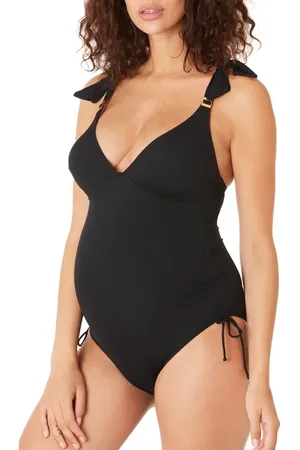 Cache Coeur Porto Vecchio Maternity One-Piece Swimsuit in at Nordstrom, Size X-Small