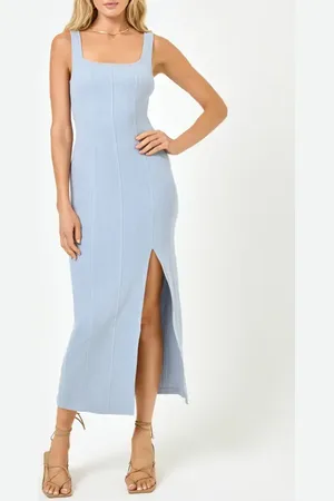 L*Space Vivienne Rib Cover-Up Dress in at Nordstrom, Size Medium