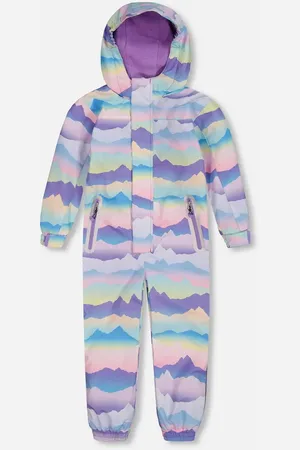 Deux par Deux Little Kids Unisex Printed Mid-Season One-Piece Outerwear at Nordstrom, Size 4T