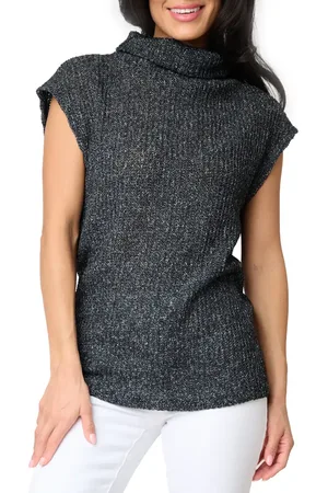 GIBSONLOOK Funnel Neck Sweater in at Nordstrom, Size Xx-Small