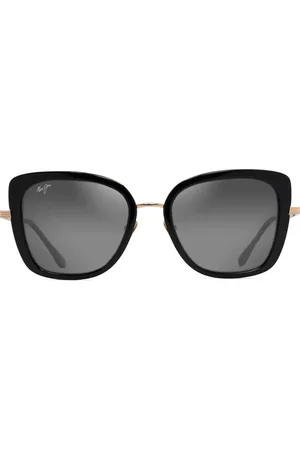 Maui Jim Violet Lake 53mm Polarized Round Sunglasses in at Nordstrom
