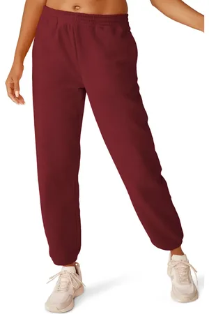 Beyond Yoga On the Go Cotton Blend Joggers in at Nordstrom, Size Small