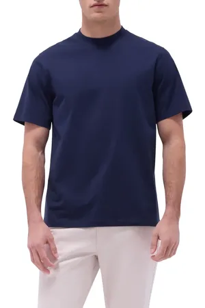 Bugatchi OoohCotton?? Crewneck T-Shirt in at Nordstrom, Size Large