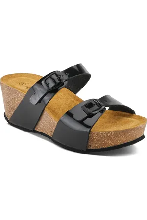 Spring Step Bynum Platform Wedge Slide Sandal in at Nordstrom, Size 6.5-7Us