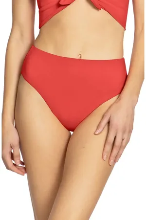 Robin Piccone Ava High Waist Bikini Bottoms in at Nordstrom, Size Small
