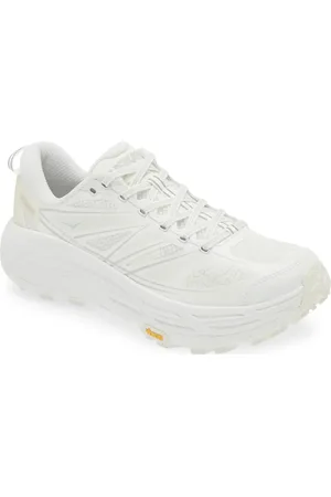 Hoka One One Mafate Speed 2 Sneaker in White /Lunar Rock at Nordstrom, Size 7