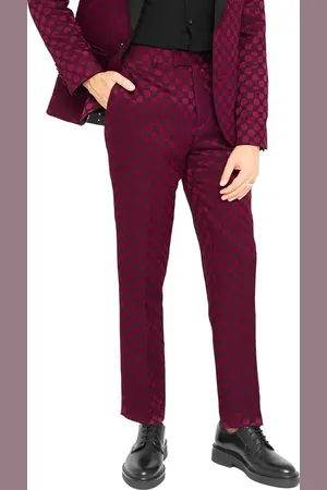 Twisted Tailor Papatya Slim Fit Jacquard Suit Trousers at Nordstrom, Size 38