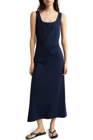 Partow Allora Compact Jersey Tank Midi Dress in at Nordstrom, Size 10