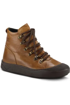 Spring Step Darleen Lace-Up Bootie in at Nordstrom, Size 5.5-6Us