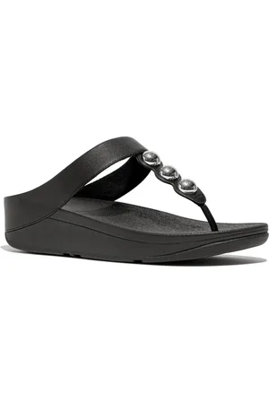 FitFlop Fino Platform Wedge Flip Flop in at Nordstrom, Size 9