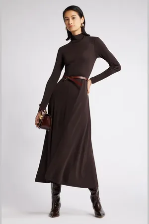 Nordstrom Long Sleeve Matte Jersey Dress in at , Size Xx-Small