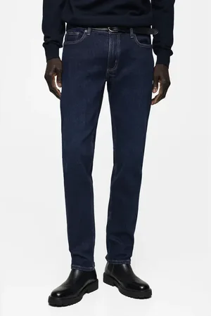 MANGO Jan Slim Tapered Leg Jeans in at Nordstrom, Size 34