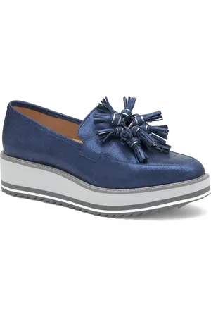 Johnston & Murphy Gracelyn Platform Tassel Loafer in at Nordstrom, Size 8.5