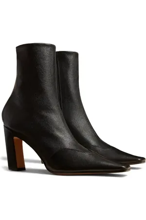 Khaite Nevada Square Toe Bootie in at Nordstrom, Size 8Us