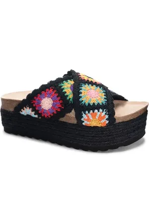 Dirty Laundry Plays Knit Platform Sandal in at Nordstrom, Size 9