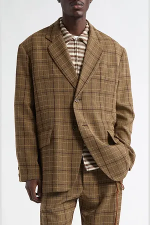 SONG FOR THE MUTE Square Plaid Sport Coat in at Nordstrom, Size 36 Us