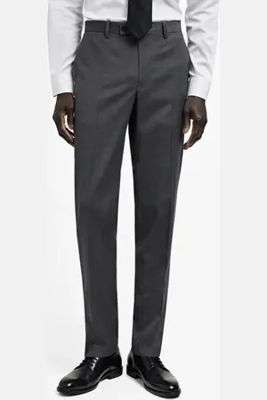 MANGO Milan Slim Fit Suit Pants in at Nordstrom, Size 32