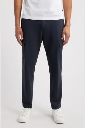 HUGO BOSS Pepe Flat Front Stretch Cargo Pants in at Nordstrom, Size 32 X R