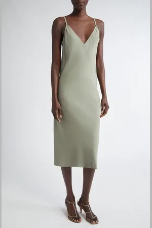 Rick Owens Cupro Japonette Slipdress in at Nordstrom, Size 10 Us